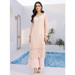 Azure Decent Lily Chiffon Festive Unstitched 2 Piece Suit Beige (DLAZK171) Azure Decent Lily Chiffon Festive Unstitched 2 Piece Suit Beige (DLAZK171)