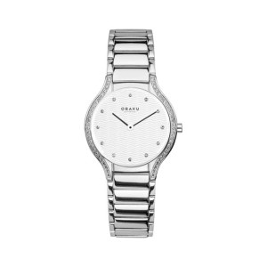 Obaku Acacie Brace Watch For Women's Silver (V276LECISC) Obaku Acacie Brace Watch For Women's Silver (V276LECISC)