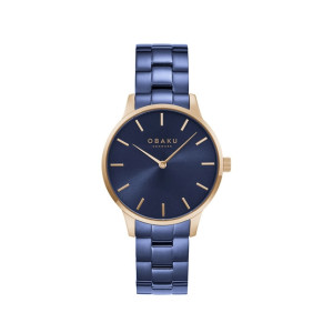 Obaku Lyng Bahama Men's Watch Blue (V247GXVLSL) Obaku Lyng Bahama Men's Watch Blue (V247GXVLSL)