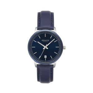 Obaku Salvie Lille Saxe Watch For Women's Navy Blue (V270LDHLRL)