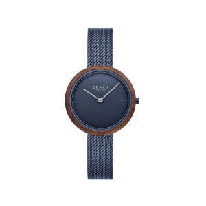 Obaku Trae Lille Marine Women's Watch Blue (V245LXLLML)