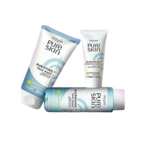 Oriflame Sweden Pure skin Facial Kit Pack Of 3 Oriflame Sweden Pure skin Facial Kit Pack Of 3