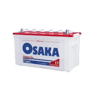 Osaka Platinum Plus 110Ah 12V Lead Acid Unsealed Car Battery (P-140S) Osaka Platinum Plus 110Ah 12V Lead Acid Unsealed Car Battery (P-140S)