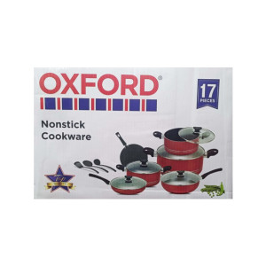 Oxford Non stick Cookware Gift Set - 17 Pcs Oxford Non stick Cookware Gift Set - 17 Pcs
