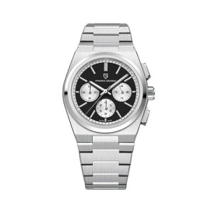 Pagani Design Chronograph Edition Watch For Men's Silver (pd-1761-1) Pagani Design Chronograph Edition Watch For Men's Silver (pd-1761-1)