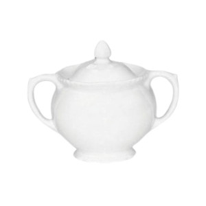 Premier Home Embossed Sugar Bowl White (80124CN) Premier Home Embossed Sugar Bowl White (80124CN)