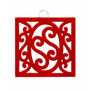 Premier Home Red Cast Iron Trivet (812118) Premier Home Red Cast Iron Trivet (812118)