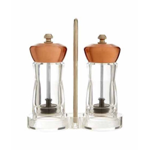 Premier Home Salt and Pepper Set With Stand (0507238) Premier Home Salt and Pepper Set With Stand (0507238)