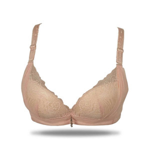 Purple Bag Fancy Soft Padded Wireless Bra For Women (OFW0015)