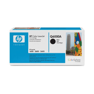 HP 124A LaserJet Toner Cartridge Black (Q6000A) HP 124A LaserJet Toner Cartridge Black (Q6000A)
