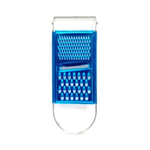 Quickshopping Stainless Steel 3 in 1 Peeler Shredder Grater Blue Quickshopping Stainless Steel 3 in 1 Peeler Shredder Grater Blue