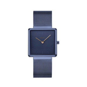 Obaku Kvadrat Watch For Women Navy Blue (V236LXLLML) Obaku Kvadrat Watch For Women Navy Blue (V236LXLLML)