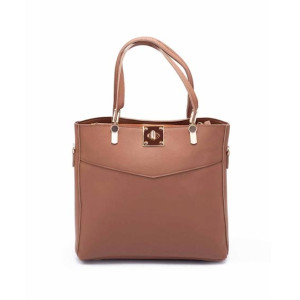 Rangoon Double Handle Tote Bag For Women Brown Rangoon Double Handle Tote Bag For Women Brown