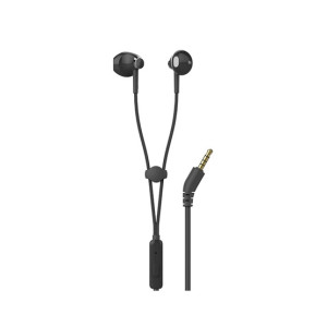 Remax In-Ear Music Earphones With Mic Black (RM-330) Remax In-Ear Music Earphones With Mic Black (RM-330)