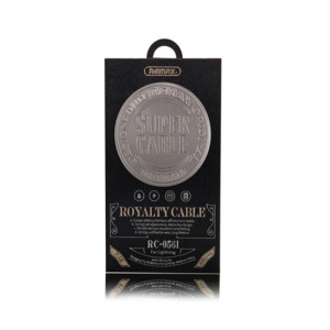 Remax Fast Charging USB Cable Silver (RC-056i) Remax Fast Charging USB Cable Silver (RC-056i)