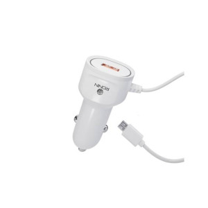 Ronin R-545 USB To Micro-USB Car Charger White Ronin R-545 USB To Micro-USB Car Charger White