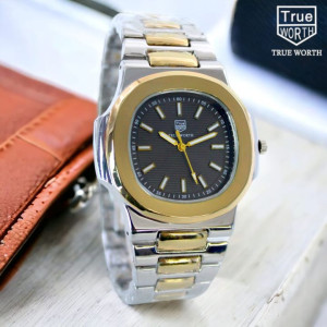 Genshirts True Worth Orignal Quartz Watch For Men - Two tone