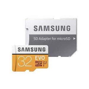 Samsung 32gb EVO UHS-I MicroSDHC Class 10 Memory Card With Adapter Samsung 32gb EVO UHS-I MicroSDHC Class 10 Memory Card With Adapter