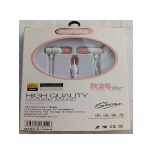 Shaheer Garments Remix R26 In Ear Handsfree Shaheer Garments Remix R26 In Ear Handsfree