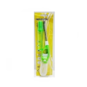 Shop Zone Extended BBQ Gas Lighter With Refilling Green Shop Zone Extended BBQ Gas Lighter With Refilling Green