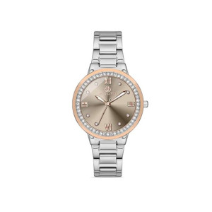 Bigotti Stainless Steel Women's Watch Silver (BG.1.10348-3) Bigotti Stainless Steel Women's Watch Silver (BG.1.10348-3)