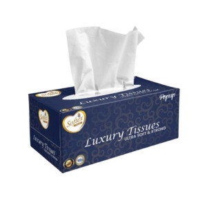 Softex Popup Luxury Tissue Box - 150x2 Ply Softex Popup Luxury Tissue Box - 150x2 Ply