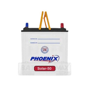 Phoenix Solar 50 12V Unsealed UPS & Solar Battery Phoenix Solar 50 12V Unsealed UPS & Solar Battery