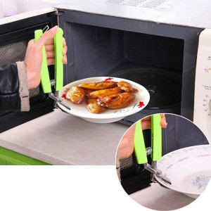 Promax Stainless Steel Hot Pot Pan Plate Bowl Gripper Clip Promax Stainless Steel Hot Pot Pan Plate Bowl Gripper Clip