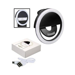 The AZY LED Selfie Ring Flash Light For Mobile