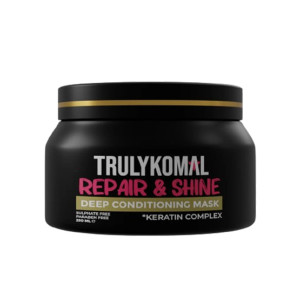 Truly Komal Repair & Shine Deep Conditioning Hair Mask - 250ml Truly Komal Repair & Shine Deep Conditioning Hair Mask - 250ml