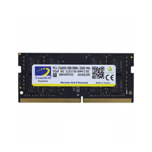 TwinMOS 3200MHz 8GB DDR4 U-DIMM Notebook Memory (MDD48GB3200N) TwinMOS 3200MHz 8GB DDR4 U-DIMM Notebook Memory (MDD48GB3200N)