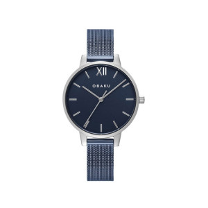Obaku Liv Arctic Women's Watch Blue (V209LXCLML)