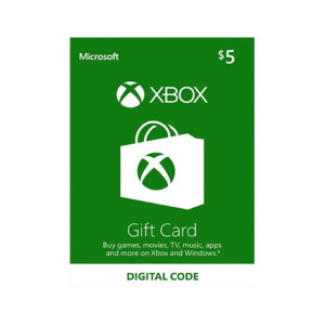 Xbox Gift Card $5 - Email Delivery Xbox Gift Card $5 - Email Delivery