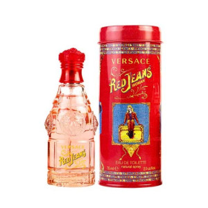 Versace Red Jeans Eau De Toilette For Women 75ml