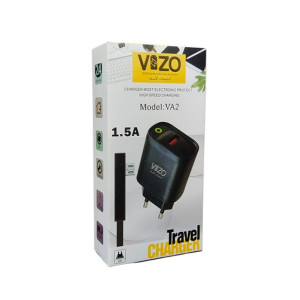 Vizo 1.5A Micro USB Fast Charger Black (VA2) Vizo 1.5A Micro USB Fast Charger Black (VA2)