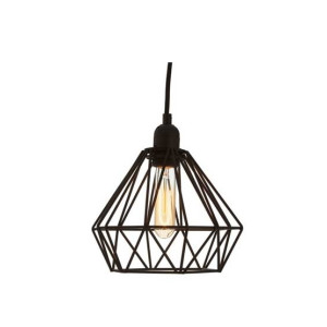 Premier Home Bartol Metal Wire Pendant Light - Black (2502155) Premier Home Bartol Metal Wire Pendant Light - Black (2502155)