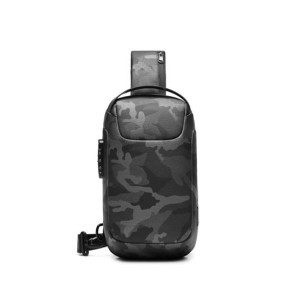 Aopinyou Fanny Pack Crossbody Bag For Men Army Grey (AP-37) Aopinyou Fanny Pack Crossbody Bag For Men Army Grey (AP-37)