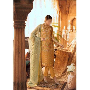 Waqas collection Embroidered Collection Unstitced 3 Piece (0002) Waqas collection Embroidered Collection Unstitced 3 Piece (0002)