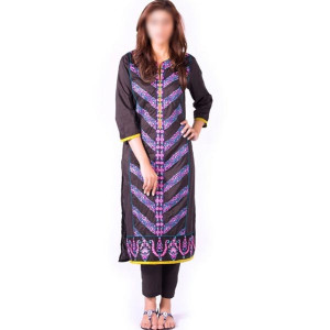 Waqas inc Embroidered Unstitched 2 Piece (0002) Waqas inc Embroidered Unstitched 2 Piece (0002)