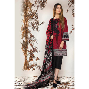 WIB Embroidered Collection Unstitched 3 Piece (0007) WIB Embroidered Collection Unstitched 3 Piece (0007)