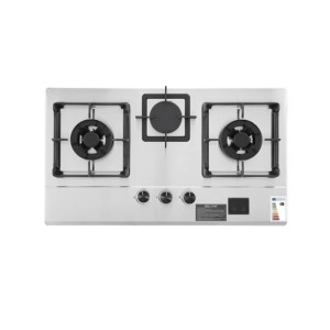 Xpert 3 Burners Built In Stainless Steel Hob (XST-3-901) Xpert 3 Burners Built In Stainless Steel Hob (XST-3-901)