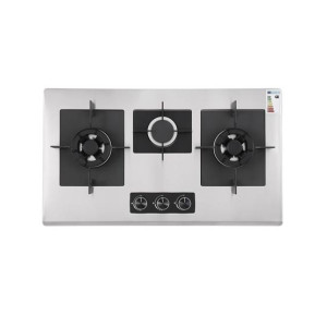 Xpert 3 Burners Built In Stainless Steel Hob (XST-818-SS) Xpert 3 Burners Built In Stainless Steel Hob (XST-818-SS)