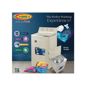 Yashica Top Load Metal Body Washing Machine (YA-888) Yashica Top Load Metal Body Washing Machine (YA-888)