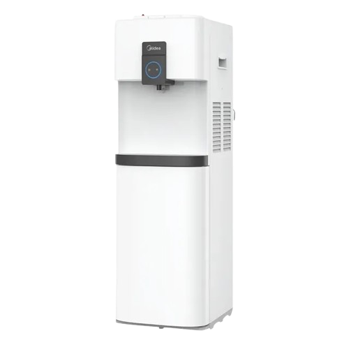iShopping - Midea Top Loading Water Dispenser with Bottom Refrigerator White (MWD-37B)