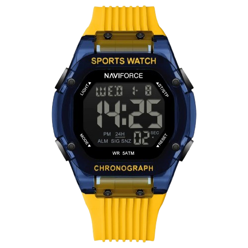 iShopping - Naviforce Digital Storm Watch For Men Yellow (NF-7113-3)