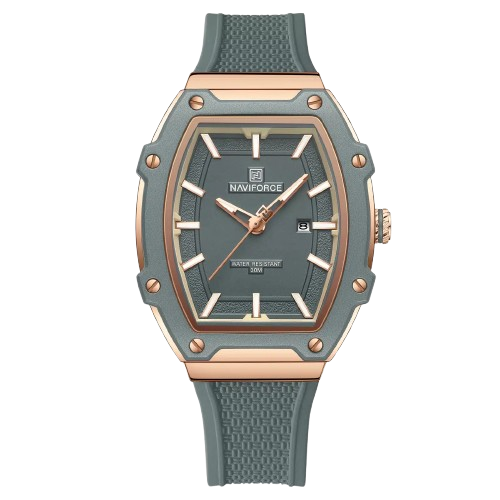 iShopping - Naviforce Blossom Date Watch For Women Grey (NF-8069-6)