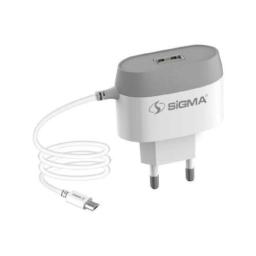 iShopping - Sigma Micro USB Wall Charger - S10 White