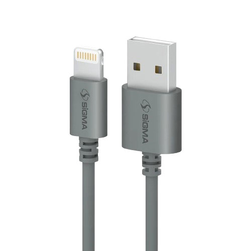 iShopping - Sigma Turbo Lightning Iphone Cable 2.4A Auo Disconnect