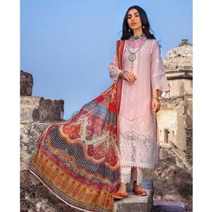 iShopping - Zainab Chottani Chikankari Summer Collection Lawn Unstitched 3 Piece Suit (D-05B)