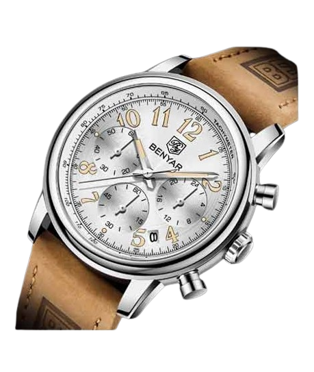 iShopping - Benyar Chronograph Edition Men's Watch Brown (BY-1271)